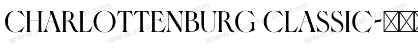 Charlottenburg Classic字体转换